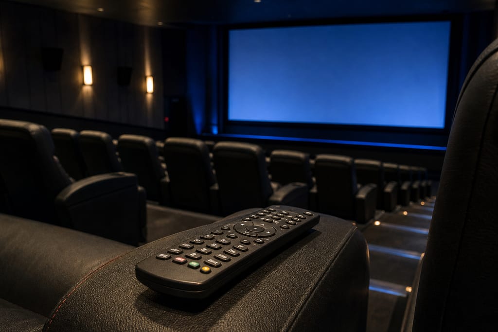 Universal remote/control panel photo