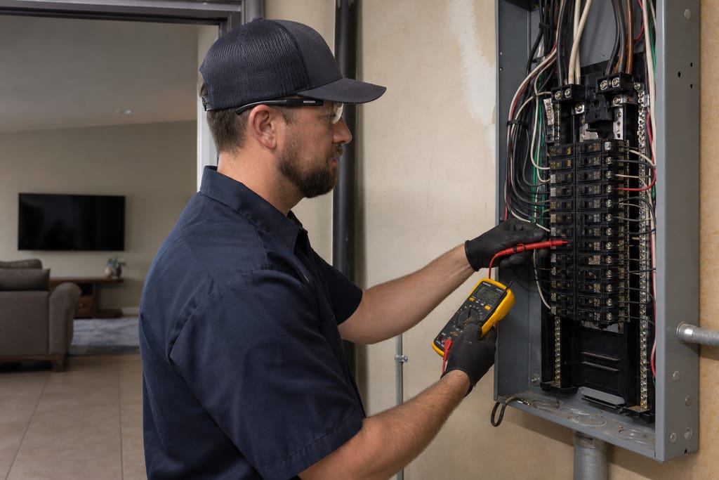 Panel inspection photo
