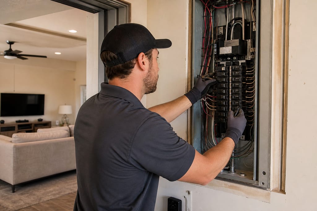 Circuit installation photo